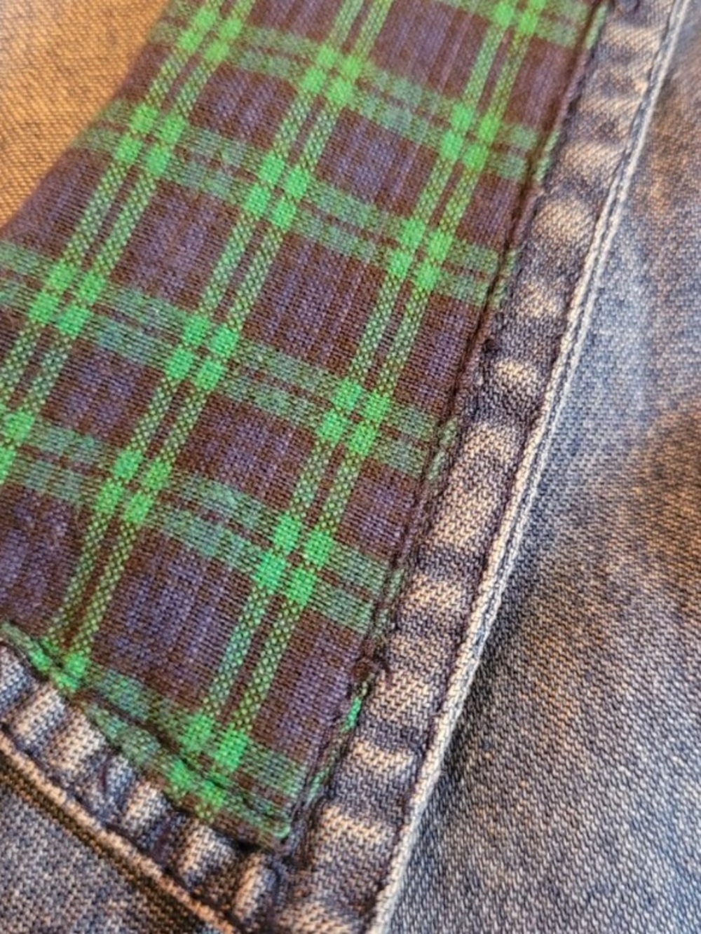 Vintage Embroidered Denim Teacher Vest - Picture 9 of 10
